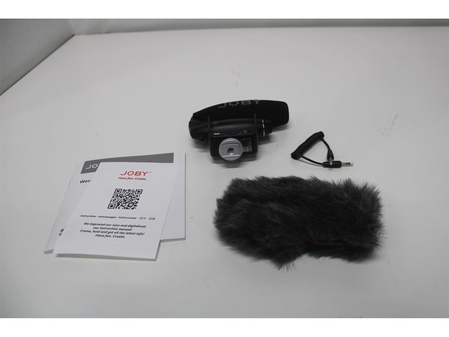 Joby jb01715bww microfoon zwart microfoon voor digitale camera - afbeelding 4 van  4