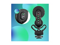 Joby wavo pro ds professionele richtmicrofoon voor camerabevestiging - afbeelding 3 van  4