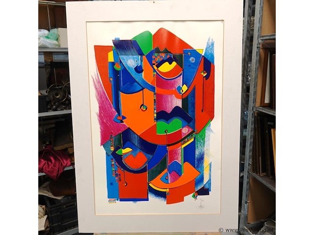 Joey goergen? litho - afbeelding 2 van  5