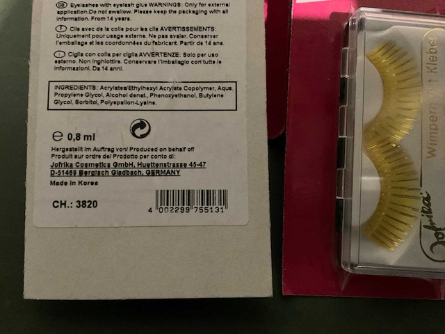 Jofrika oog wimpers (15x) - afbeelding 5 van  5