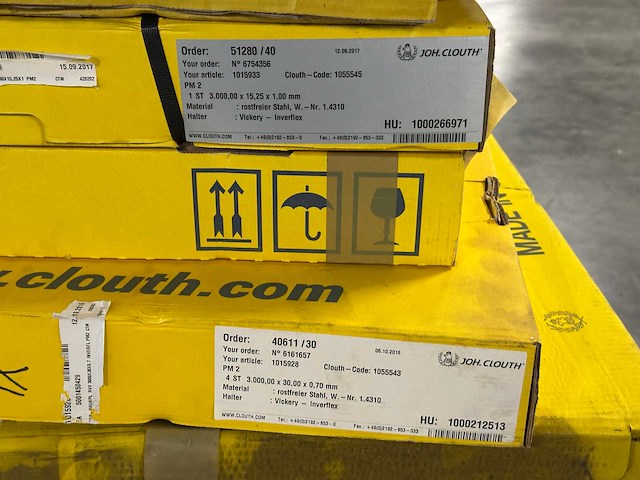 Joh. clouth - partij doctor-/coaterbladen - afbeelding 3 van  5