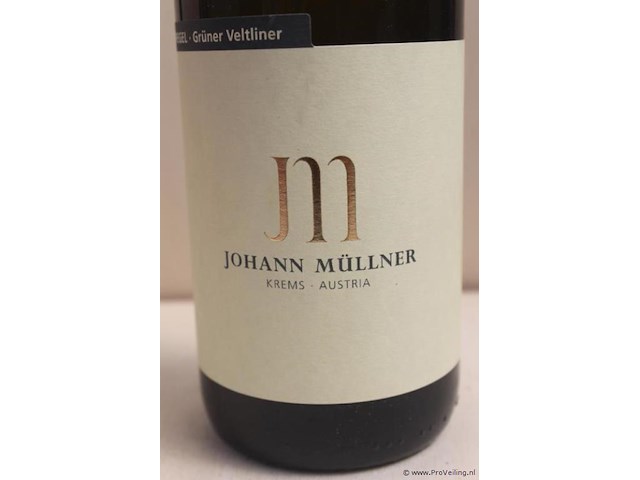 Johann müllner krems witte wijn - 75 cl - winkelverkoopprijs € 10.95 - afbeelding 2 van  3
