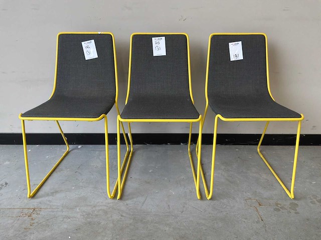 Johanson speed kantinestoel (3x) - afbeelding 1 van  6