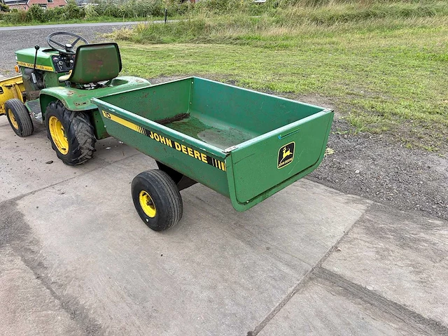 John deere - 1971 - 112 - minitractor - afbeelding 14 van  26