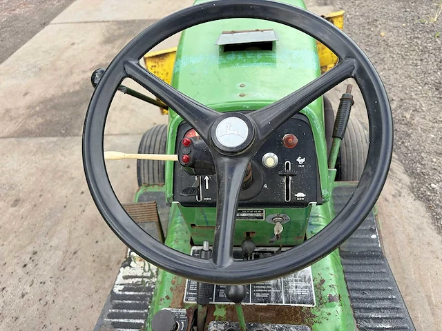 John deere - 1971 - 112 - minitractor - afbeelding 20 van  26