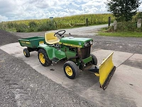 John deere - 1971 - 112 - minitractor - afbeelding 2 van  26