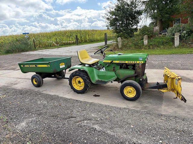 John deere - 1971 - 112 - minitractor - afbeelding 3 van  26
