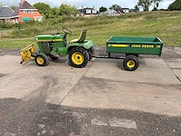 John deere - 1971 - 112 - minitractor - afbeelding 8 van  26