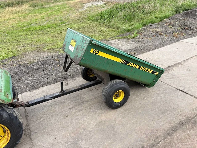 John deere - 1971 - 112 - minitractor - afbeelding 8 van  26