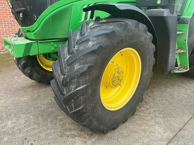 John deere - 2015 - 6150m - vierwielaangedreven landbouwtractor - afbeelding 19 van  19