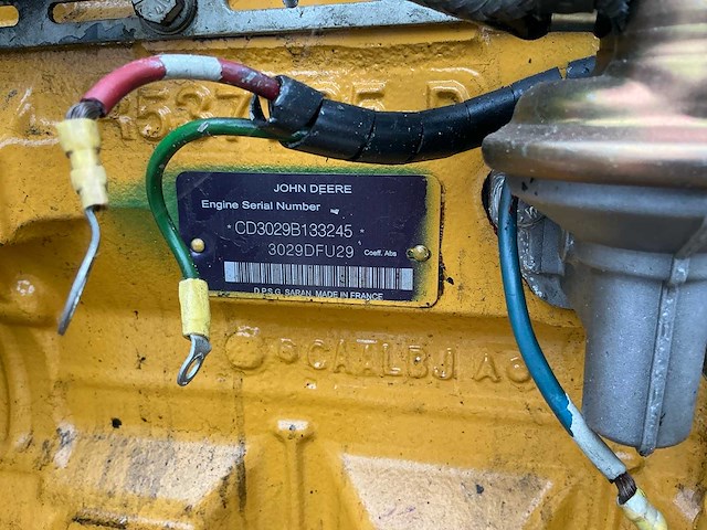 John deere - 2017 - dieselmotor met zwart techniek generator - afbeelding 10 van  10