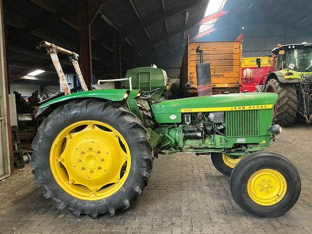 John deere 1120 oldtimer tractor - afbeelding 8 van  11