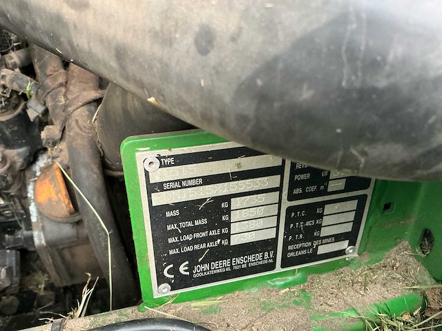 John deere 1515 grasmaaier - afbeelding 19 van  19