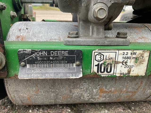 John deere 220a kooimaaier met transportkar - afbeelding 17 van  17