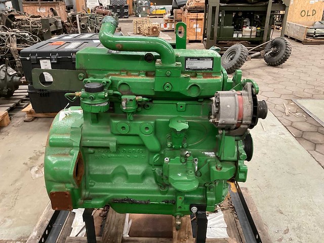 John deere 4045tf151a dieselmotor - afbeelding 1 van  7