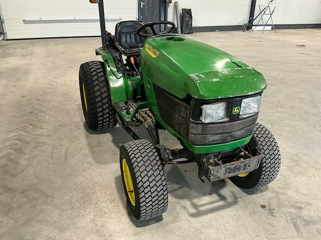 John deere 4110 4wd minitractor - afbeelding 12 van  23