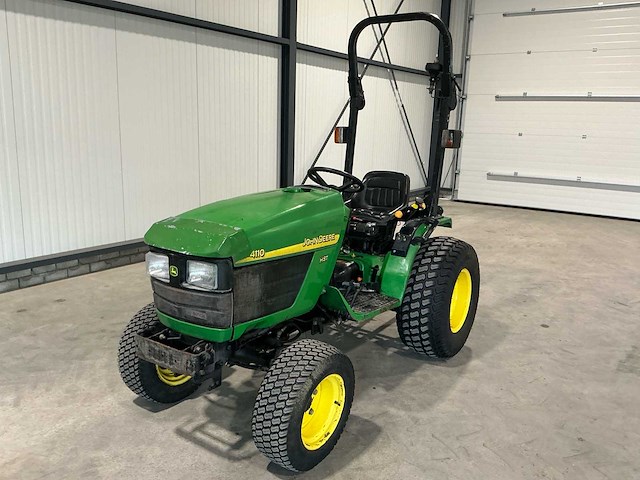 John deere 4110 4wd minitractor - afbeelding 1 van  23