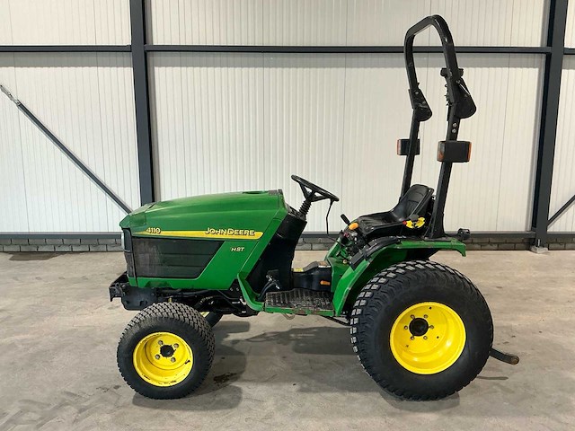 John deere 4110 4wd minitractor - afbeelding 3 van  23