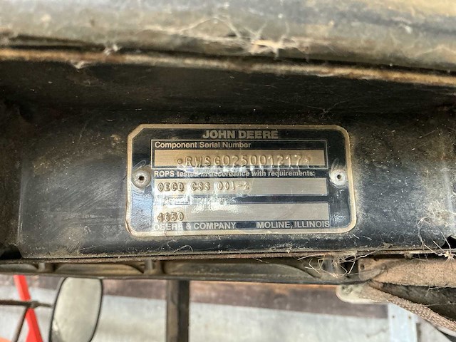 John deere 4650 cabine onderdelen - afbeelding 4 van  12