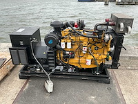 John deere 6068hfg82 6-cilinder dieselmotor met stamford alternator - afbeelding 2 van  20
