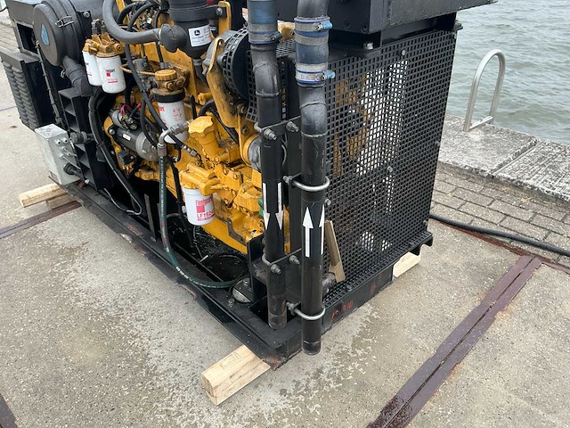 John deere 6068hfg82 6-cilinder scheepsdieselmotor met stamford generator - afbeelding 18 van  22