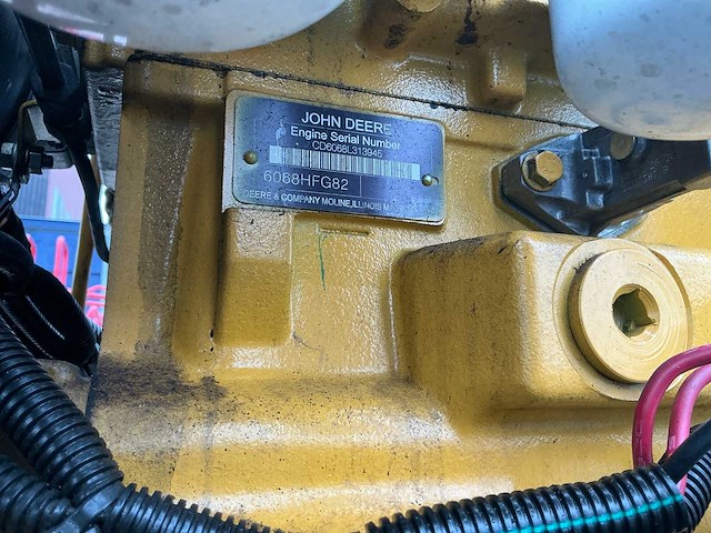 John deere 6068hfg82 6-cilinder scheepsmotor met stamford 165 kva alternator - afbeelding 7 van  23