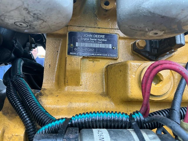 John deere 6068hfg82 6-cilinder scheepsmotor met stamford alternator - afbeelding 6 van  23