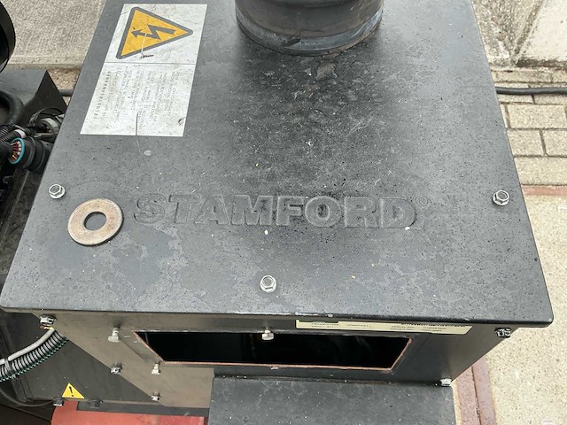 John deere 6068hfg82 6-cilinder scheepsmotor met stamford alternator - afbeelding 8 van  11