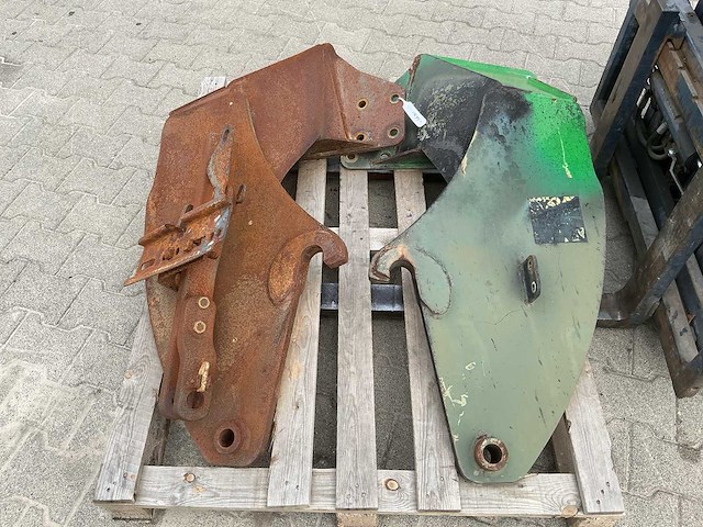 John deere 6630 voorladersteunen / montageconsoles - afbeelding 3 van  7