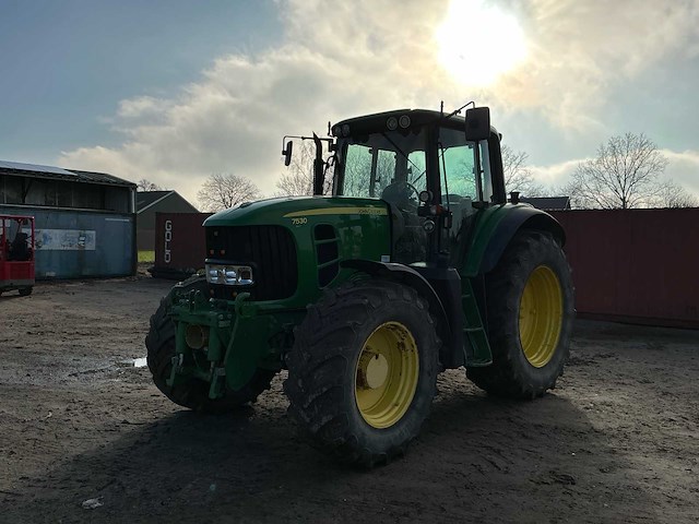 John deere 7530 4 wheel drive tractor 2008 - afbeelding 6 van  7