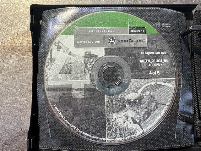 John deere ag0528 service advisor diagnostische apparaat - afbeelding 3 van  18