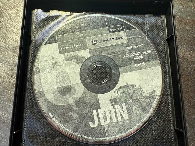 John deere ag0528 service advisor diagnostische apparaat - afbeelding 10 van  18