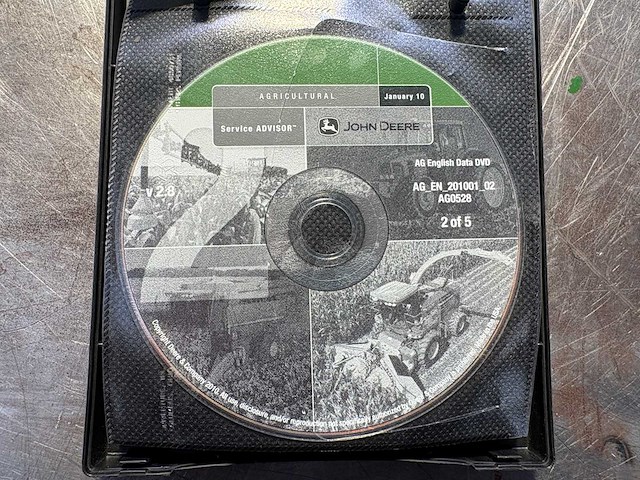 John deere ag0528 service advisor diagnostische apparaat - afbeelding 18 van  18
