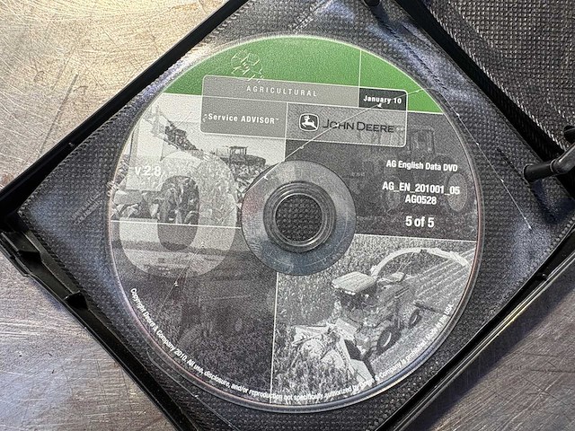 John deere ag0528 service advisor diagnostische apparaat - afbeelding 3 van  11