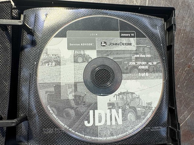 John deere ag0528 service advisor diagnostische apparaat - afbeelding 4 van  11