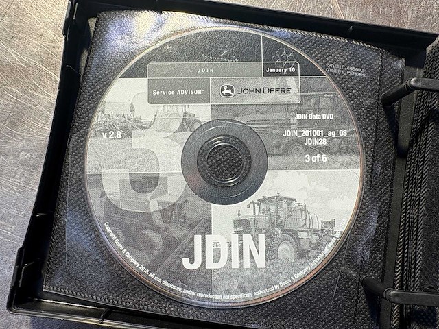 John deere ag0528 service advisor diagnostische apparaat - afbeelding 5 van  11