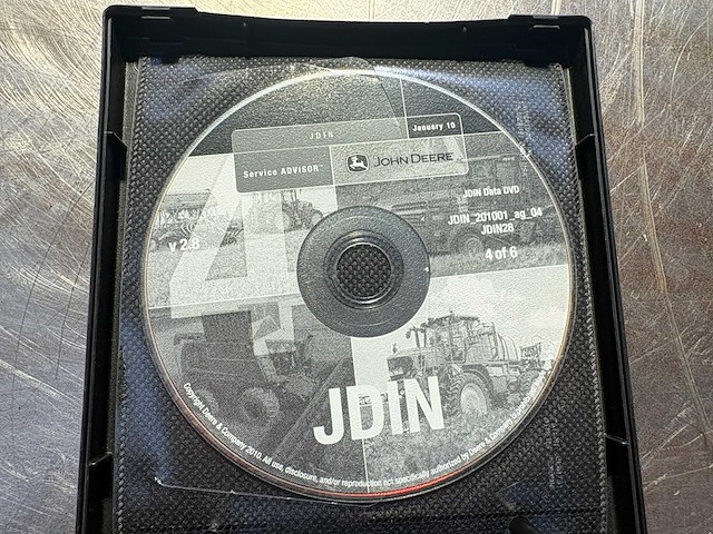 John deere ag0528 service advisor diagnostische apparaat - afbeelding 6 van  11