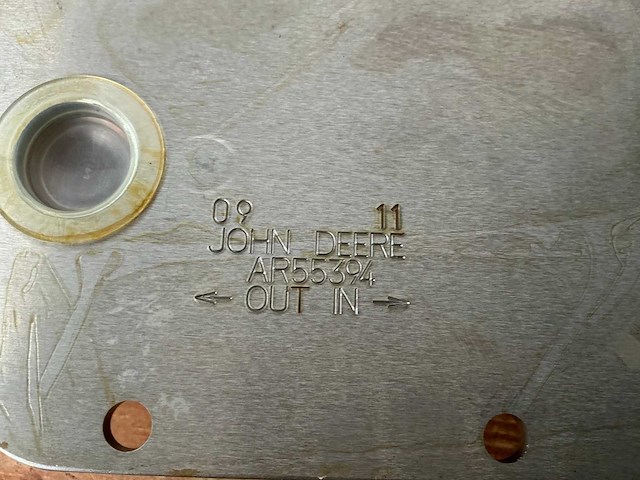 John deere ar55394 oliekoeler (3x) - afbeelding 3 van  6