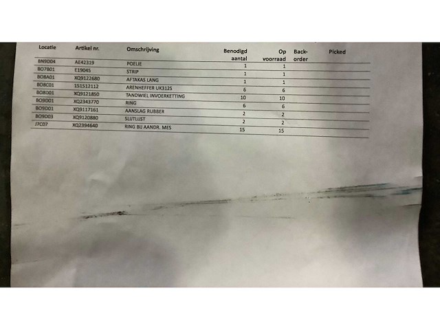 John deere / claas - hakselaar onderdelen ongebruikt - afbeelding 4 van  4