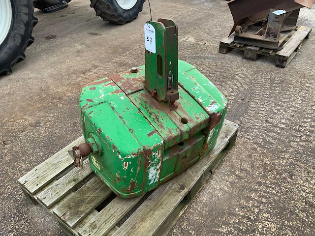 John deere frontgewicht - afbeelding 2 van  5