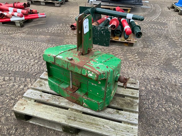 John deere frontgewicht - afbeelding 3 van  5