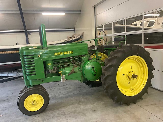 John deere g oldtimer tractor - afbeelding 12 van  17