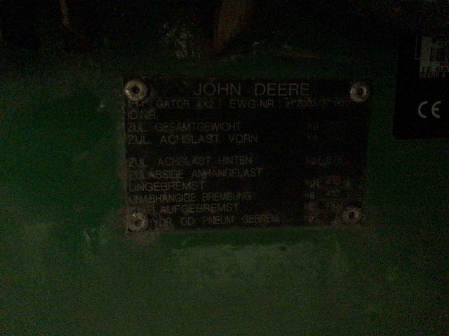 John deere gator 4x2 elektrowagen - afbeelding 3 van  11