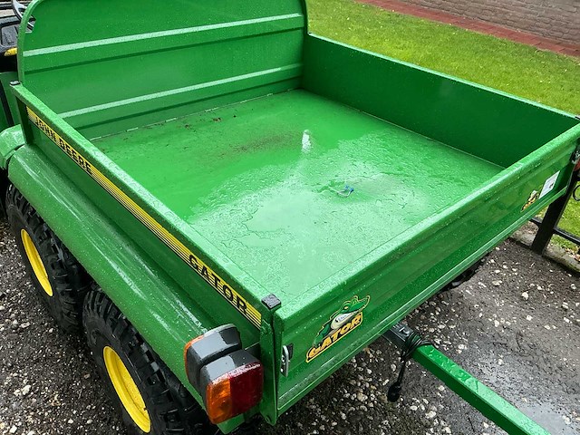 John deere gator 6x4 utv met aanhangwagen - afbeelding 11 van  27