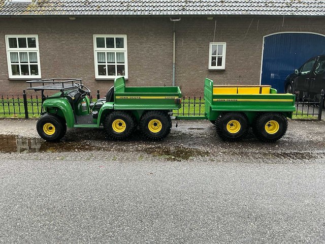 John deere gator 6x4 utv met aanhangwagen - afbeelding 12 van  27