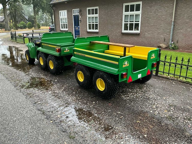 John deere gator 6x4 utv met aanhangwagen - afbeelding 12 van  27