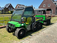 John deere gator terrein voertuig met aanhangwagen - afbeelding 16 van  18