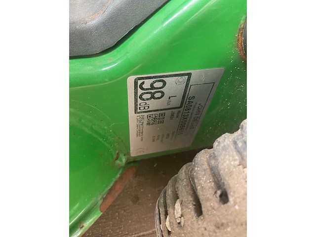John deere js63v grasmaaier - afbeelding 3 van  3