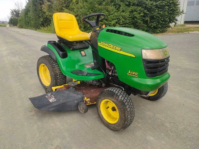 John deere l120 zitmaaier - afbeelding 7 van  12