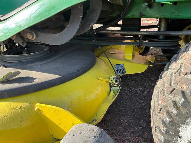 John deere lt166 zitmaaier - afbeelding 7 van  20